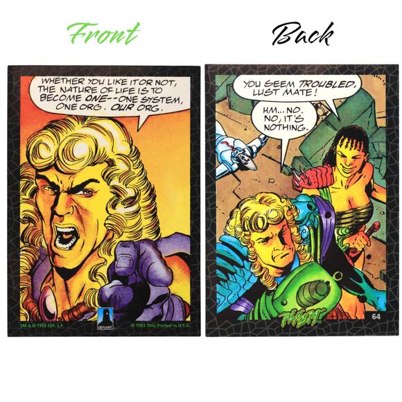 1993 Defiant Plasm TRG Trading Cards [Lot of 8] - Picture 6 of 10